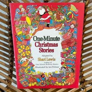 Vintage One-Minute Christmas Stories by Shari Lewis. Vintage Children's Book